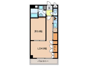 Studio DUO 1252の物件間取画像